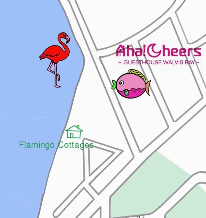 Aha! Cheers Guesthouse 拾间-海 Walvis Bay Kültér fotó